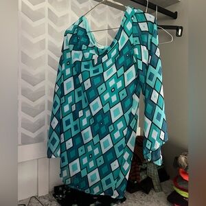 Beautiful dress from a boutique brand new never worn tag still on it.